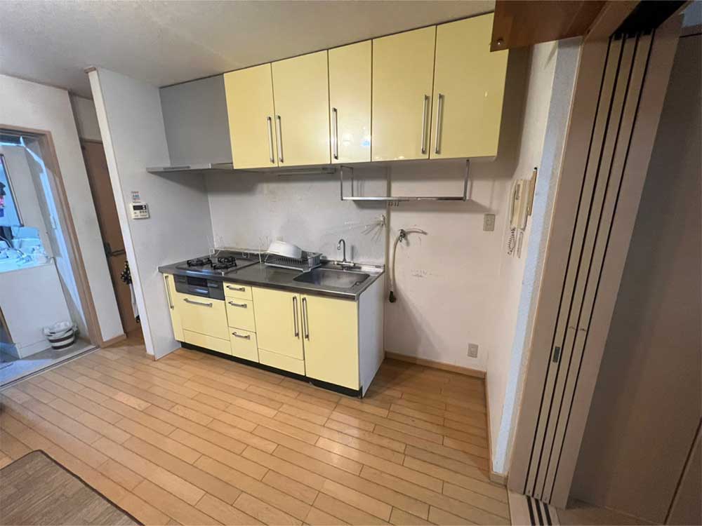 尼崎市　キッチンリフォーム施工前