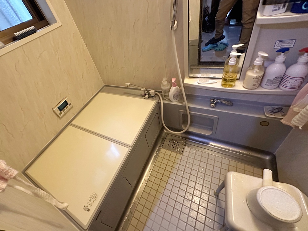 門真市　お風呂リフォーム施工前